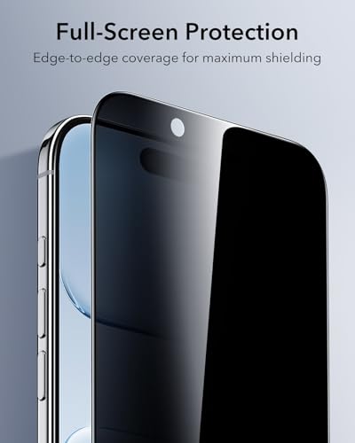 ESR 3 Pack for iPhone 17 Air Privacy Screen Protector, Classic - size: iPhone Air 6.5 inch