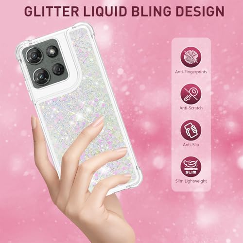 for Moto G 2025/2026 Case, Moto G Play 2026 Phone Case, Sliver Pink - color: Sliver Pink Color