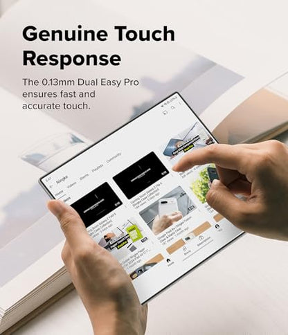 Ringke for Samsung Galaxy Z Fold 7 Screen Protector [Dual Easy Pro, 2 Pack]