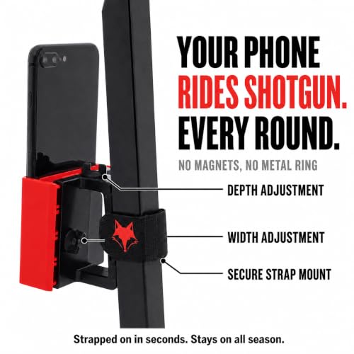 DESERT FOX GOLF - Phone Caddy - Red - color: Red