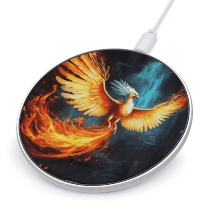 Beautiful Phoenix Wireless Charger, Fast Charging Pad