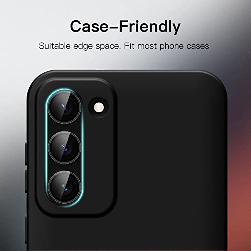 JETech Camera Lens Protector for Galaxy S23/S23+, Phantom Black, 1 Set