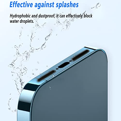 44 Pack Speaker Dustproof Stickers Protector with 10 Pcs Silicone Anti Dust Plugs Caps, Mesh Speaker Anti Dust Adhesive Cover Compatible with iPhone 16 15 14 13 12 Pro, 2 Sizes, 2 Colors - size: 44-Pack