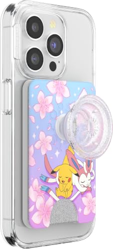 PopSockets Phone Wallet for MagSafe with Grip- Sakura Dreams - color: Sakura Dreams, style: MagSafe