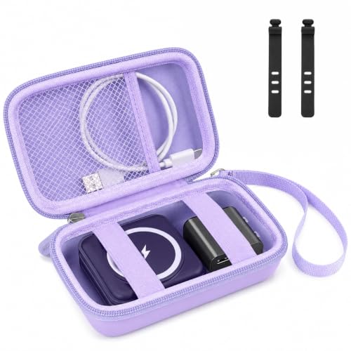ANKHOH Travel Case for Iseyyox/for QUZUDN/for RTOPS 3 in 1 Wireless Charger - color: Light Purple