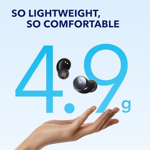Soundcore by Anker Space A40 Adaptive Active Noise Cancelling Earbuds - color: Black
