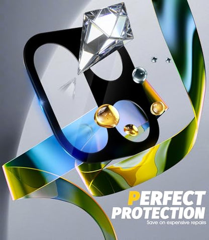 Orzero (3 Pack) Camera Lens Protector Compatible for Oneplus 15, Protector de Cámera Tempered Glass 9H Precise Camera Cutouts High Definition Anti-Scratch Does Not Affect Night Shots and Flash - size: Oneplus 15