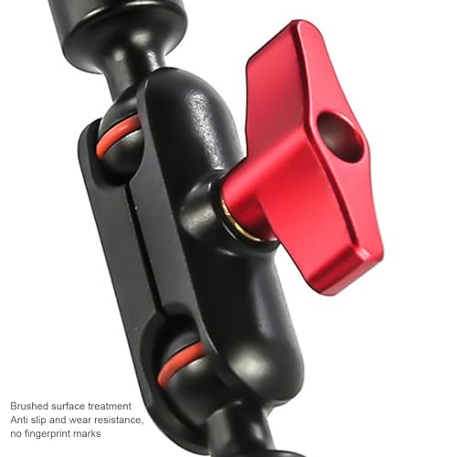 Bewinner Upgraded 31in Adjustable Articulating Friction Magic Arm with 1/4in 3/8in Thread & Super Clamp, Camera Mount 360 Degree Rotation for LED Light Microphone Video Rig (31 Inch)