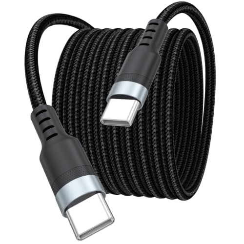 12 ft USB C to USB C Cable Fast Charging 60W, Long USB-C Charge Cord 12Foot - size: 12 Feet