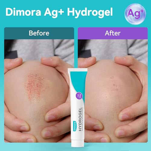 Dimora Silver Hydrogel Gel 1oz - Silver Hydrogel First Aid Ointment for Wound Healing, Wound Care for Minor Cuts, Abrasions, Lacerations & Burns, Safe Non-Amorphous Formula - size: Hydrogel Ag+ Gel 1 Ounce