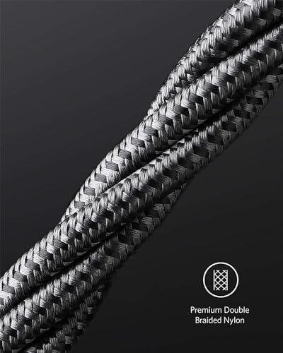 Anker USB C to USB C Cable, 100W Fast Charging Cable (2-Pack, 10 ft, Black) - color: Black, size: 10ft