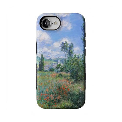 Casely iPhone 16e Case | Monet's View | The Met Museum | Bold Protective Design | Compatible with MagSafe - color: Monet's View | The Met Museum