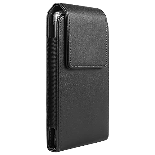 Large Phone Holster Pouch Holder Swivel Belt Clip Case for Motorola Moto G Power 2022 2021 G Stylus 5G G Play G Pure G9 Plus/Samsung Galaxy A14 A04e A03 A73 A12 S23 Ultra/TCL 30 XL 20 SE/LG V60