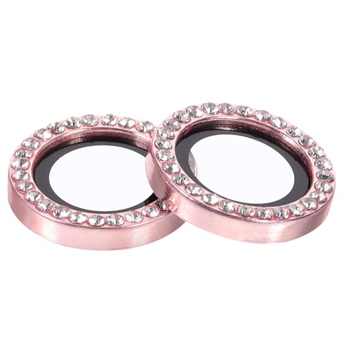 TEHAUX 2Pcs Phone Camera Lens Protectors Scratch Protective Rings for Plus Durable and Fashionable Lens Covers Easy Installation Fit