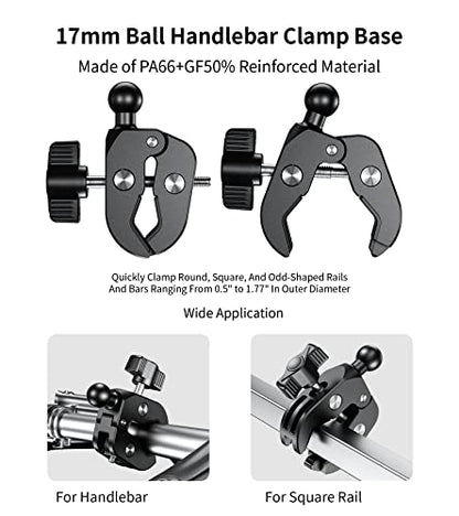 Kewig Motorcycle Phone Mount, Bike Phone Mount