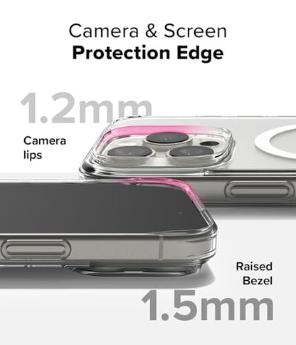 Ringke for iPhone 16 Pro Max Case [Fusion Magnetic Matte Clear] | Compatible with MagSafe, Oil & Dirt Resistant, Anti-Fingerprint Technology Prevents Oily Smudges, Feels Velvety Soft - size: iPhone 16 Pro Max