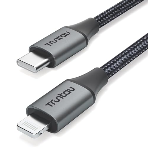 3FT USB C to Lightning Cable [MFi Certified] Nylon Braided Fast Charging, Compatible with iPhone 14/13/12/11 Series, iPad (Lightning Port), Black - color: Black Braided, size: 3FT USB-C to Lightning