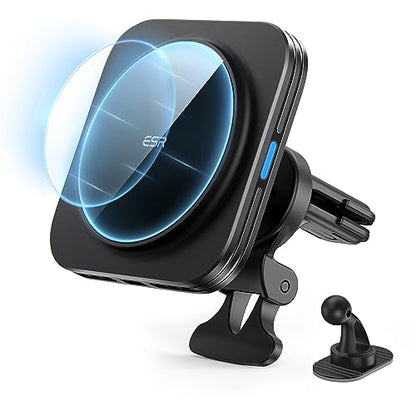 ESR for MagSafe Car Mount Charger for iPhone Duo/18 Pro/17-12, Samsung S26