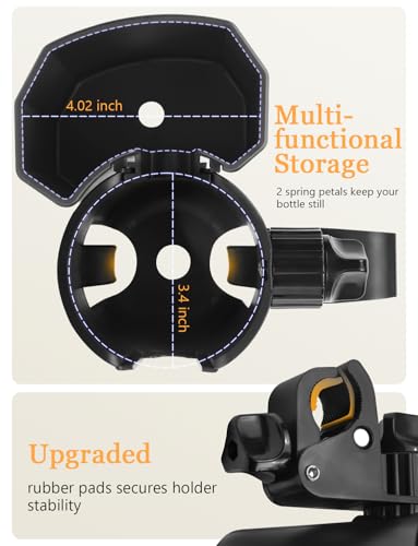 Universal Stroller Cup Holder with Phone Holder for Walker Wheelchair