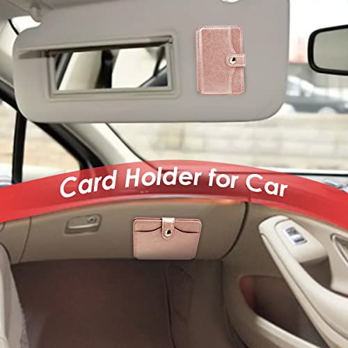 M-Plateau Phone Wallet Stick on, Adhesive Slim Credit Card Holder - color: Pink