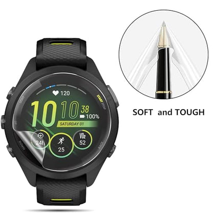 6 Pack Film for Garmin Forerunner 265s (42mm) Screen Protector (Clear*6)