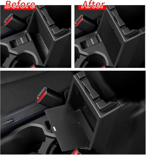 SMABEE 4PCS Center Console Organizers for Subaru Forester 2025 - size: 4PCS for Forester 2025 Organizers