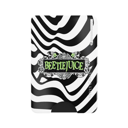 VELVET CAVIAR compatible with MagSafe Wallet - Magnetic Card Holder Wallet for iPhone 12/13/14/15 (Beetlejuice It's Showtime) - color: Beetlejuice It's Showtime
