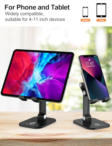 OCYCLONE Cell Phone Stand + 2 PCS Cable Organizer - color: Gray Black