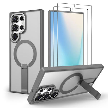 for Samsung Galaxy-S23-Ultra Case, Slim Fit & Matte, Gray - color: Gray, size: Galaxy S23 Ultra 6.8"