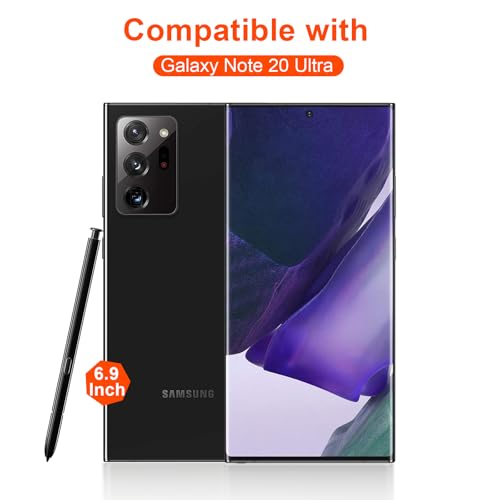 2 Pack for Samsung Galaxy Note 20 Ultra TPU Privacy Screen Protector [Not Glass], True 28° Anti-Spy, Fingerprint Unlock Support, High Sensitivity, Case Friendly - size: Samsung Galaxy Note 20 Ultra 6.9 Inch