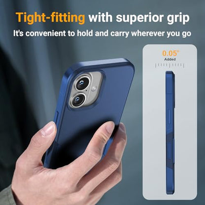 jaroco Magnetic for iPhone 17 Case Heavy Duty Rugged Dual-Layer Blue - color: Blue, size: iPhone 17