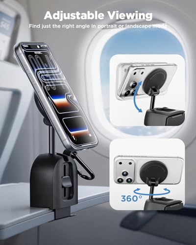 iOttie Treker Magnetic Travel Mount for Desk Shelf Traytable iPhone 18 Pro