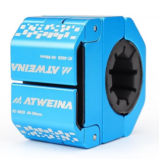 Bike Handlebar Mounts for 4.5-7.7 Phones (Blue) - color: Blue