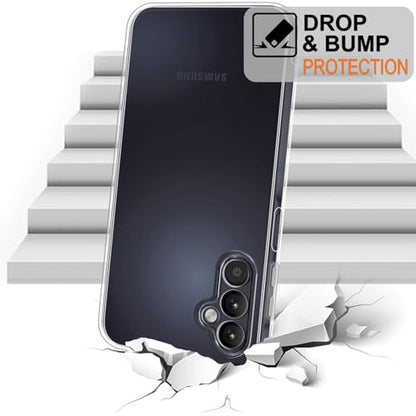 TENOC Phone Case for Samsung Galaxy A16 4G/5G, Clear Case Shockproof Protective Bumper Slim Cover - color: Clear, size: A16
