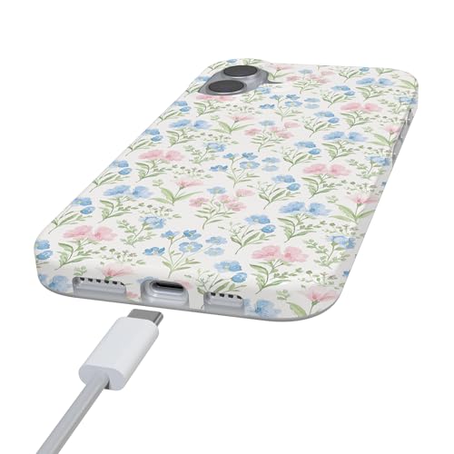 Casely iPhone 16 Case | Pastel Garden | Sunday Best | Compatible with MagSafe | Classic Ultra Slim Design - color: Sunday Best | Pastel Garden, size: Iphone 16