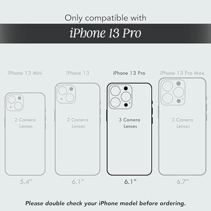 COCOMII Rectangle for iPhone 13 Pro Case, Eclipse Abalone Shell | Compatible with MagSafe Wireless Charging, Shockproof 10ft Drop Protection, Camera & Screen Protection, Premium Glossy Finish - color: Eclipse Abalone Shell, size: iPhone 13 Pro (6.1")