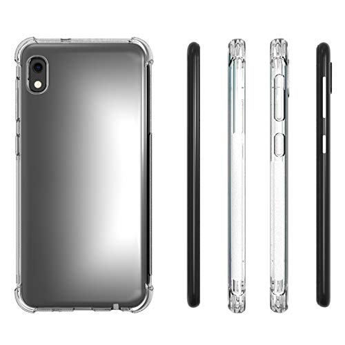 for Samsung Galaxy A10e Case, Soft TPU Crystal Transparent Slim Anti Slip Full-Body Protective Phone Case Cover for Samsung Galaxy A10e (Clear Anti-Shock TPU)