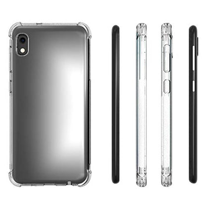 for Samsung Galaxy A10e Case, Soft TPU Crystal Transparent Slim Anti Slip Full-Body Protective Phone Case Cover for Samsung Galaxy A10e (Clear Anti-Shock TPU)