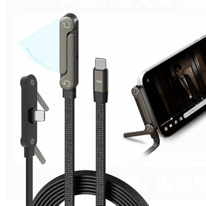 NKV USB C to USB C Invisible Stand Charging Cable - style: Type C-Type C