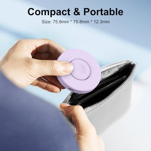 Upgraded for Apple Watch Charger, Foldable Travel Fast Charging Dock - color: Purple, size: USB A