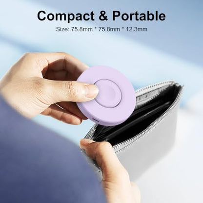 Upgraded for Apple Watch Charger, Foldable Travel Fast Charging Dock - color: Purple, size: USB A