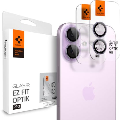 Spigen Camera Lens Protector for iPhone 17 (16 Plus/16) - Lavender - color: Lavender