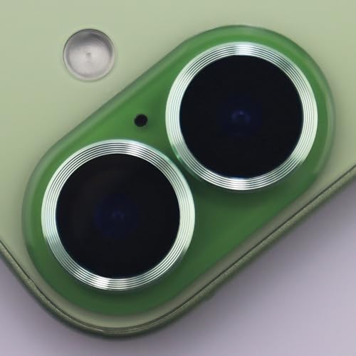 for iPhone 17 Camera Lens Protector Metal Tempered Glass Screen Accessories Cover (Green) - color: Green