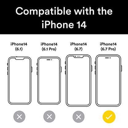 BodyGuardz Pure 3 Privacy Screen Protector for iPhone 14 Pro, 2-Way Privacy Technology With Maximum Strength 9H Anti-Spy Tempered Glass, Easy Installation, Perfect Touch Sensitivity