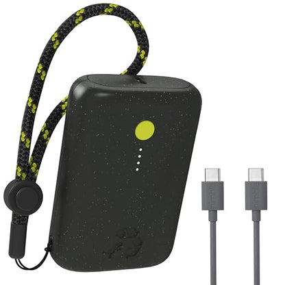 Nimble Champ Portable Charger, 10000mAh Power Bank, 20W Dual USB-C Charging - color: Midnight Black