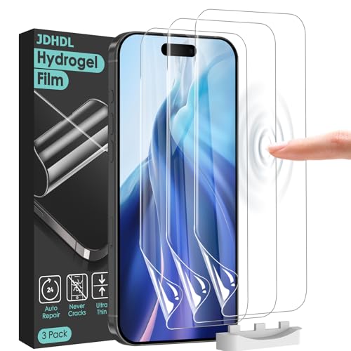 3 Pack Flexible Film for iPhone Air Screen Protector[NOT GLASS], Non-breakable Soft TPU Hydrogel Film for iPhone 17 Air, Invisible Thin, Scratch Resistant, Self-Healing - size: iPhone 17 Air