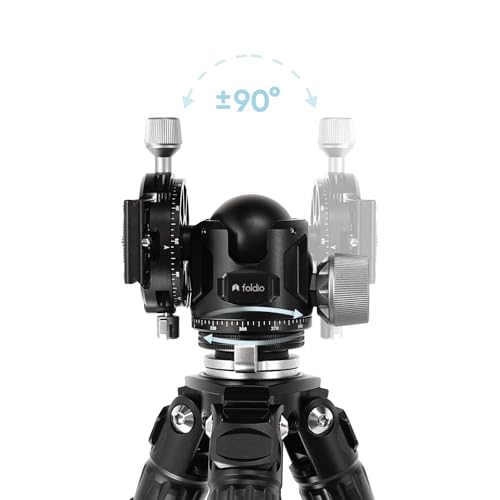 Heavy Duty Lightweight Tripods by foldio foldable studio, Portable Cell Phone & Camera Tripods with Phone Holder, for iPhone, Android, Tripod for Photo Video Shooting (Heavy Duty Tripod - Carbon) - style: Heavy Duty Tripod - HD Carbon