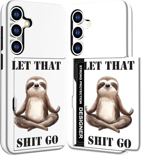 for Samsung Galaxy S24 / S25 Case - Brown Sloth Deco - color: Brown Sloth Deco