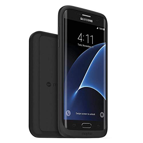 Mophie Charge Force Wireless Charge Pad - Qi Wireless Charging for Apple iPhone X, iPhone 8, iPhone 8 Plus, and Qi Enabled Smartphones and Juice Packs - Black