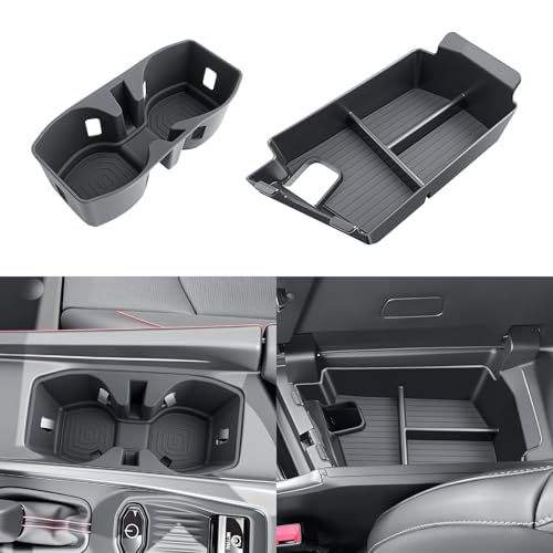 SKTU Upgrade 2Pack 2024-2027 Charger Center Console Organizer Cup Holder - color: 2Pack for Charger CUP & Armrest